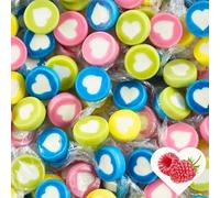EinsSein Caramelle Cuore Colorato 1kg | Caramelle Dure per Festa di Compleanno Pasqua, Battesimo Comunione | Confetti Regalo e Decorazione Tavola Matrimonio San Valentino