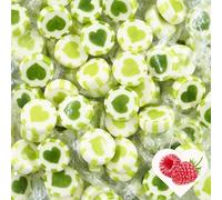 EinsSein Caramelle Cuore verde-bianco Pasqua 1kg | Rocks caramelle matrimonio | decorazione della tavola per Battesimo, San Valentino, Communione, Festa di compleanno per bambini | Regali Confetti