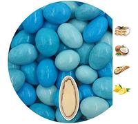 EinsSein Confetti di Cioccolato Vari Gusti azzurro 1kg Ripieni con Mandorle | 160 pezzo per Confettata per Matrimonio Battesimo Comunione Cresima e Laurea Confettata | Decorazioni Bomboniere