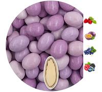 EinsSein Confetti di Cioccolato Vari Gusti lilla 1kg Ripieni con Mandorle | 160 pezzo per Confettata per Matrimonio Battesimo Comunione Cresima e Laurea Confettata | Decorazioni Bomboniere