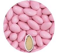 EinsSein Confetti di Mandorla Matrimonio Gracile rosa lucido 500g | 150 pezzzo Confettata per Battesimo Comunione Cresima Nascita e Laurea | Decorazioni Bomboniere per Bimba Cuoricini