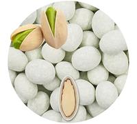 EinsSein Confetti Tartufini di Cioccolato Pistaccio verde 400g Ripieni con Mandorle | 60 pezzo per Confettata per Matrimonio Battesimo Comunione Cresima e Laurea Confettata | Decorazioni Bomboniere