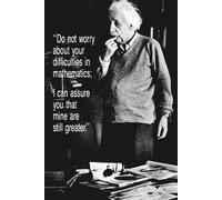 Einstein, Albert - Poster - Do Not Worry + Ü-Poster