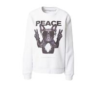 EINSTEIN & NEWTON Felpa 'Frenchie Peace' antracite / grigio basalto / grigio chiaro / bianco Donna EINSTEIN & NEWTON M antracite / grigio basalto / grigio chiaro / bianco