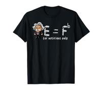 Einstein's Theory of relativity musicians only. E=Fb E=mc2 Maglietta