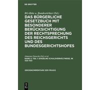 Einzelne Schuldverhältnisse, §§ 433-704 (Copertina rigida)
