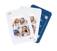 EinzigGeschenk Carte da poker personalizzate - Carte da poker di alta qualità con foto, testi e design - Regali personalizzabili per matrimoni, feste, Natale e altro ancora (4 foto)
