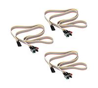 Eioeeklop 3X ATX Scheda Madre del Computer PC di Alimentazione 2 Accensione con Luce LED Accesa/Spenta/Ripristinata