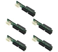 Eioeeklop 5X Convertitore Adattatore Sata un IDE 2.5 Sata Femmina un 3.5 Pollici IDE 40 Pin Porta 1.5 Gbs Supporto 133 100 HDD CD DVD
