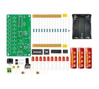 Eioeeklop Kit di luci che scorrono d'acqua musicale fai da te con kit di apprendimento elettronico a batteria Modulo LED Kit fai da te per progetti educativi