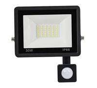 Eioflia Luce di sicurezza esterna del sensore di movimento Luce di inondazione del sensore impermeabile 30W per il giardino delle scale, illuminazione esterna