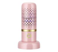 EIOLWJIEO Ampie Applicazioni pratiche e pratiche del detergente per Lavatrice Wireless USB Lavatrice per Frutta e Verdura ABS, Rosa, Inglese