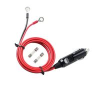 EIOLWJIEO Cavo di prolunga durevole da 16 AWG che integra con la spina del cavo di alimentazione per auto da 12 V e 150 W con spia luminosa integrata. di prolunga da 1 m con spia