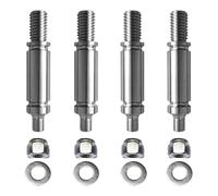 EIOLWJIEO Meccanismo avanzato per albero a rulli, supporto tamburo anteriore per asciugatrice, kit per asse di supporto tamburo anteriore e posteriore intensivo, lega di acciaio per asciugatrice