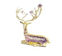 EIOLWJIEO Mobile TV che attira la ricchezza Fortuna e artigianato Decorazione fortunata Prosperità Mobile di fascia per la moderna, Oro, Corto