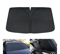 EIOXROEU Adatto per BMW Serie 3 F31 Touring 2011 - 2019, parasole per parabrezza auto, parasole portatile, parabrezza, colore nero