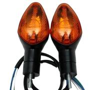 EirenePer Luci Indicatori di Direzione Anteriori e Posteriori per Moto Compatibili Con Honda CBR600RR 2003-2019 CBR1000RR 2008-2016(Orange Light)