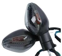 EirenePer Luci Indicatori di Direzione Anteriori e Posteriori per Moto Compatibili Con Honda CBR600RR 2003-2019 CBR1000RR 2008-2016(Smoke)