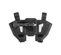 EirenePer Staffa di montaggio universale per casco da moto Supporto di montaggio per telecamera per viso e mento compatibile con tutte le moto(Black Grey)