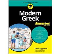 Eirini Argyrouli Modern Greek For Dummies (Tascabile)