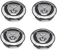 eirnghn per Jaguar XF XJ-S XJ-6 X-Type XE S-Type F-Pace F-Type XK8 XK XKR XFR, 4PCS 57 Millimetri Centro Ruota Tappo, Tappo del mozzo per Auto Auto Styling Ruota Trim Badge Emblema,A-Black