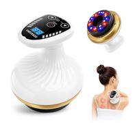 Eirolace Massaggiatore anticellulite 4 in 1, Dispositivo Elettrico con aspirazione a Vuoto e Tecnologia Gua Sha, massaggiatore Contro Cellulite con Ventosa per trattamenti drenanti su Tutto Il Corpo