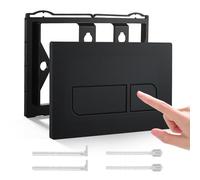 Eirolace Piastra di pressione, piastra di ricambio per WC Geberit Sigma, piastra di azionamento, 2 quantità, piastra di ricambio compatibile con Sigma01/20/30/50/Up300/320 per cassetta di scarico