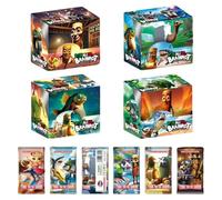 EIROVYA 288 pz Italian Brainrot Skifidol Italian Brainrot Trading Card Game Collection(A)