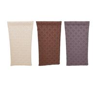 EIROVYA 3 PCS Custodia Occhiali Morbida, Astuccio Occhiali, Design elasticizzato, diverse combinazioni di colori per occhiali, occhiali da sole, soldi, chiavi(caffè, castagno, beige)