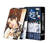 EIROVYA 55 PCS Stray Kids Lomo Card Kpop Stray Kids Photocard Lomo Cards Stray Kids Card Stray Kids Kpop StrayKids (合hop)