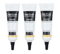 EIROVYA Grasso al silicone 10g,Grasso in Silicone per Macchine da Caffè Automatiche,Grasso di Tenuta per Giocattoli Torce Elettriche,per Guarnizione O-Ring,Macchine da Caffè, 3 Tubetti
