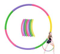 EIROVYA Hula Hoop per bambini, hula hoop bambini, smontabile, di piccole dimensioni, per sport e divertimento, 1 pezzo