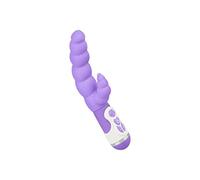 EIS, Deluxe Rabbit - 10 programmi di vibrazione, in silicone delicato sulla pelle, funzionamento a batteria, impermeabile