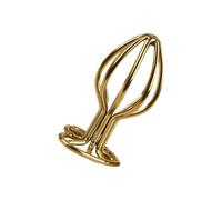 EIS | toy anale | plug anale in metallo | base a forma di cuore | eccitante struttura | Taglia:S