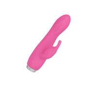 EIS | 'vibratore rabbit curvo | 17,5 cm' | impermeabile | con impugnatura | silicone delicato sulla pelle