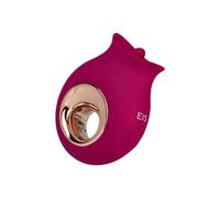 EIS, vibratore, vibratore da appoggio, vibratore con lingua, in silicone, 9,4 cm, impermeabile, ricaricabile, 9 programmi di leccata, 9 programmi di vibrazione