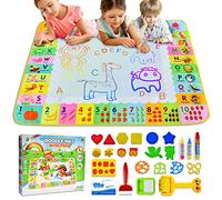 eisaro Giochi Bambini 1 Anno - Tappeto Magico, Tappeto Gioco Bambini 2-6 Anni,120x90cm, Disegnare bambini, Educativi, Natale Regali, in Scatola