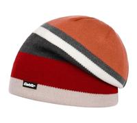 Eisbär Berretto Beanie Miron 2.0 Invernale Cappello Rigato Taglia Unica - Rosso