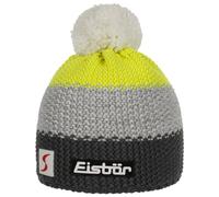 Eisbär Berretto Beanie Star Skipool Kids da Bambino Sci Taglia Unica - Grigio-Giallo