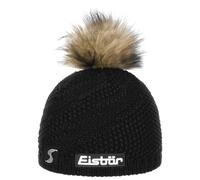 Eisbär Berretto Beanie Yva Lux Crystal SP Lavorato a Maglia Invernale Taglia Unica - Nero