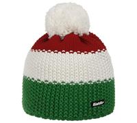 Eisbär Berretto con Pompon Star Italy da Sci Beanie Invernale Taglia Unica - Bianco