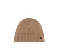 Eisbär Berretto da Uomo e da Donna, Colore Marrone, Berretto Invernale in Lana Merino Unisex, con Pile, Protegge dal Freddo e dal Vento, Lavorato a Maglia, Traspirante, termoregolante, Cappuccio