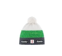 Eisbär Berretto da uomo e da donna Star Pompon Ski Austria - Berretto invernale in lana merino unisex con pile protegge da freddo e vento - Berretto con pompon traspirante e elastico dall'Austria