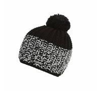 Eisbär Cappello Focus Pompon Unisex Berretto In Maglia Nero/Bianco