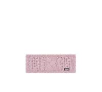 Eisbär Fascia da donna Afra rosa - Fascia in lana merino per donne - Fascia per capelli con pile protegge da freddo e vento - Cappuccio foderato morbido e caldo dall'Austria