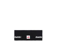 Eisbär Fascia per capelli da donna e uomo, Jamie Ski Austria, colore nero, in lana merino unisex, con pile, protegge da freddo e vento, cappuccio morbido, caldo, traspirante dall'Austria