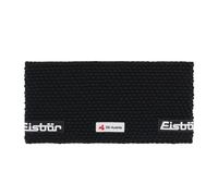 Eisbär Jamie Ski Austria fascia nera - maglia grossa, altezza 13,5 cm, fascia interna in pile riciclato, mix di merino (senza musesing) - Fascia da donna e uomo per inverno e outdoor