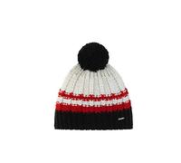 Eisbär Kova Pompon MÜ, Cappello Unisex-Adulto, Nero/ardea-Bianco/Nero, Taglia Unica