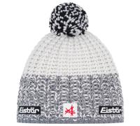 Eisbär Refocus Pompon - berretto No size Grey/White man Lana Merino,Recycled Polyester