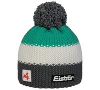 Eisbär Star Beanie con PON Donna/Uomo - Made in The EU Lavorato a Maglia Berretto Pompon Fodera, Fodera Autunno/Inverno Inverno